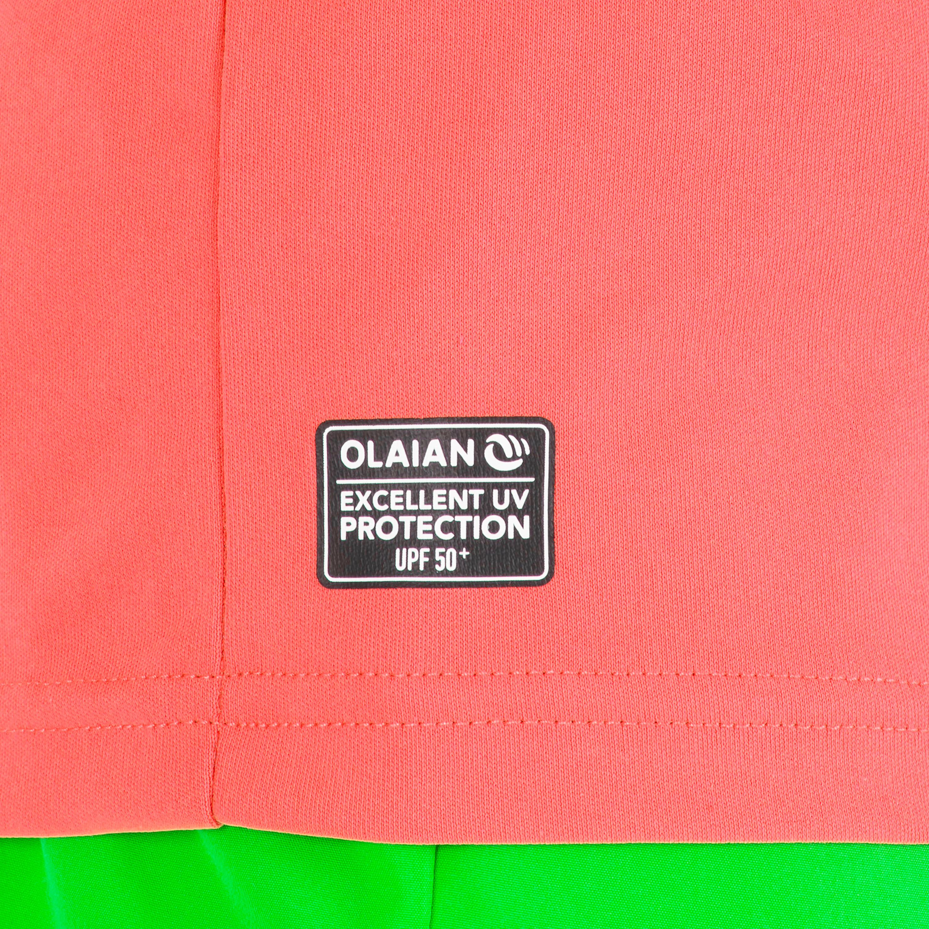 

Kids’ Surfing anti-UV water T-shirt - coral -  By OLAIAN | Decathlon