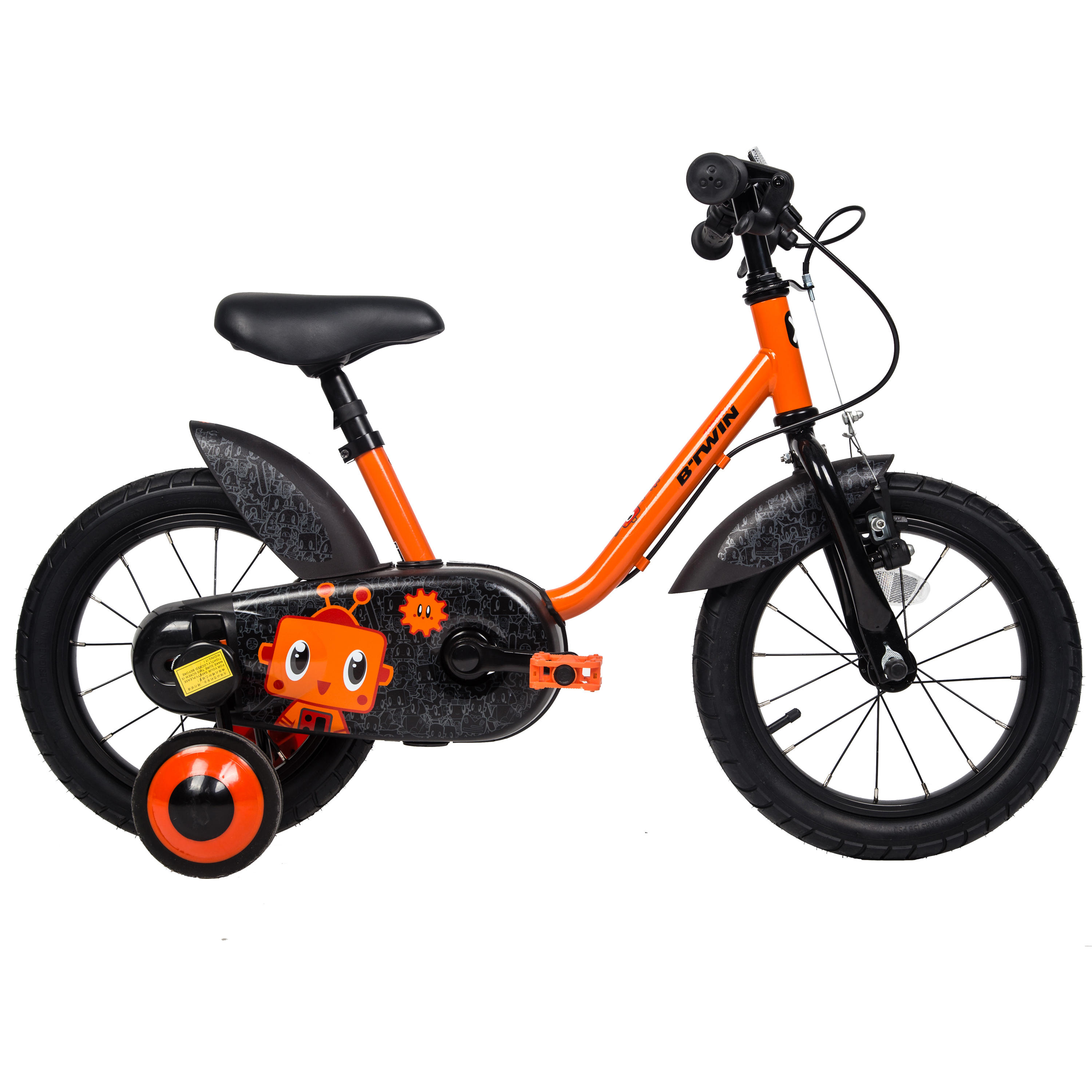 14 inch orange bike