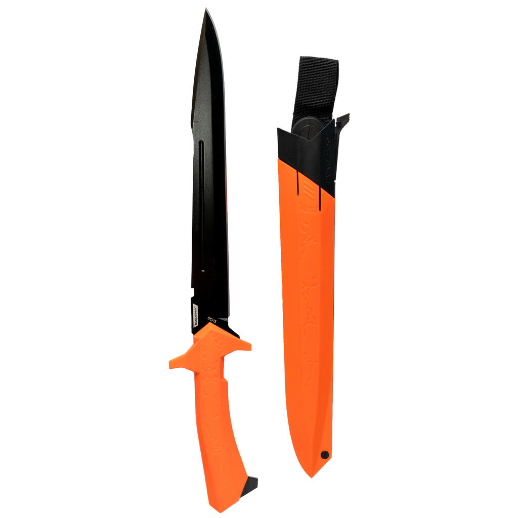 Hunting Stalking Dagger 26 cm SIKA 900 - Orange