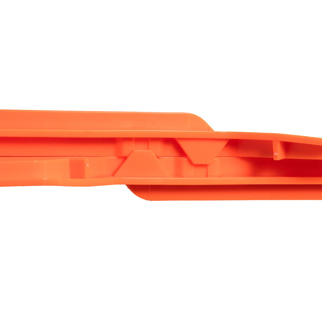 Kuoliukai iš perdirbto plastiko, 30°, 2 vienetai, oranžiniai
