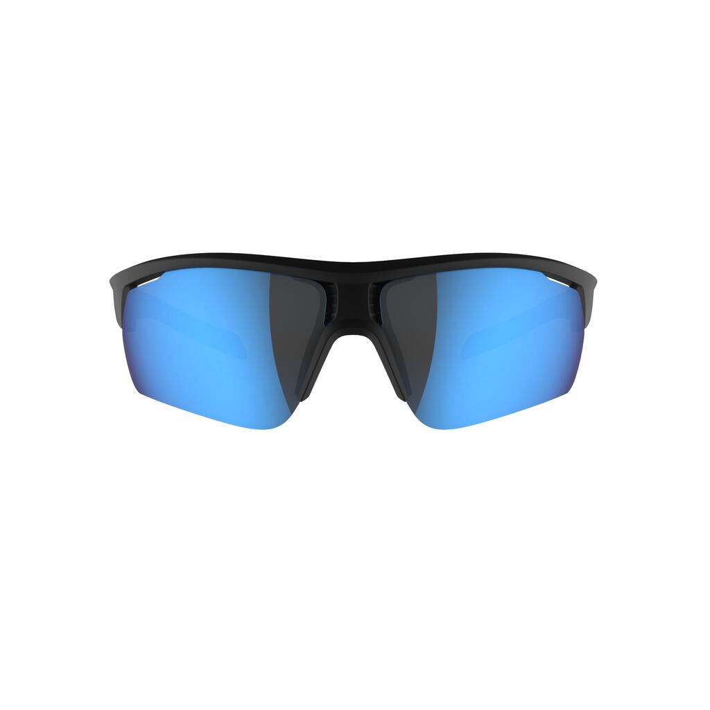Pieaugušo riteņbraukšanas saulesbrilles “Perf 100 Light”, 3. kategorija, melnas