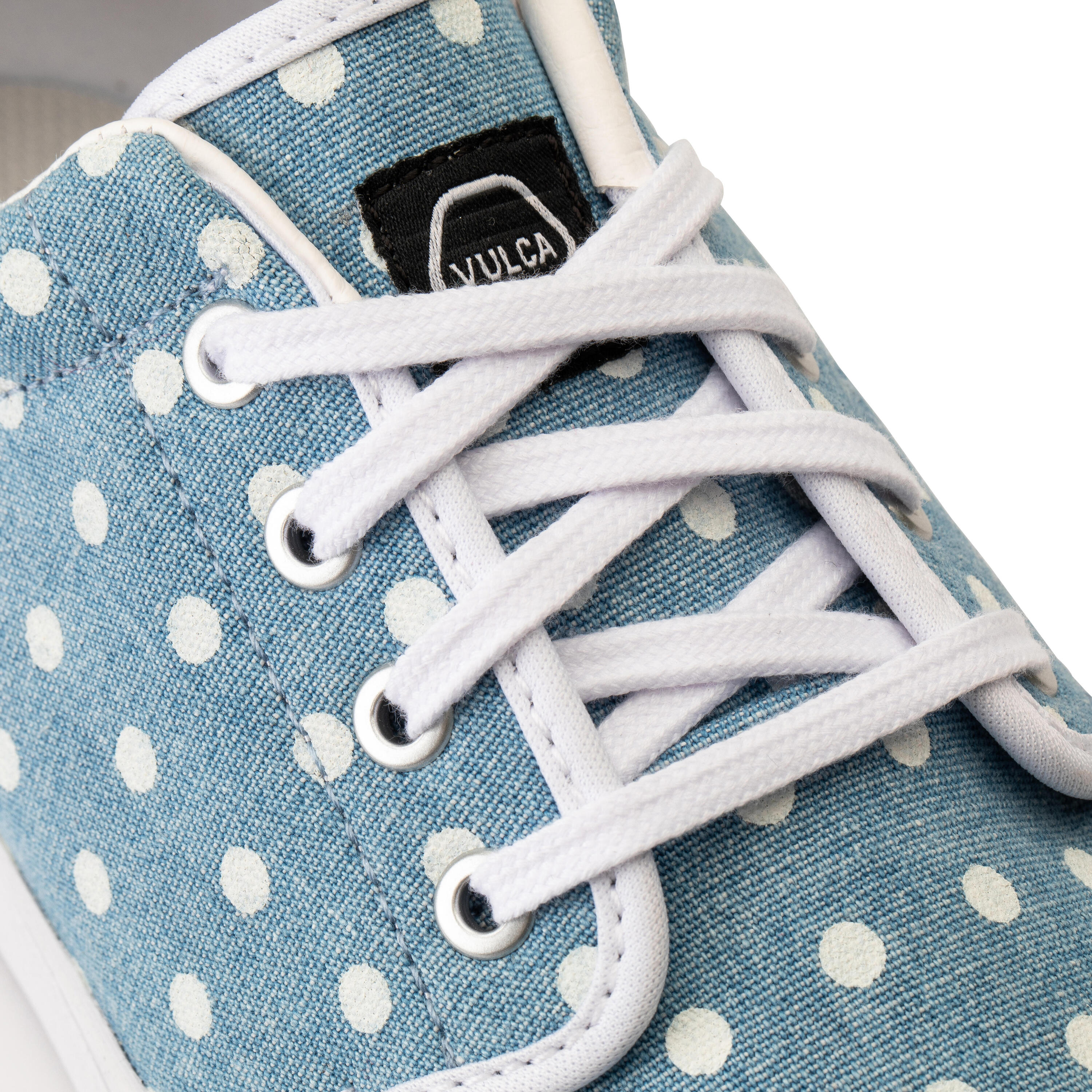 Vulca 100 Canvas Low-Top Adult Skateboarding Longboarding Shoes - Denim 9/12