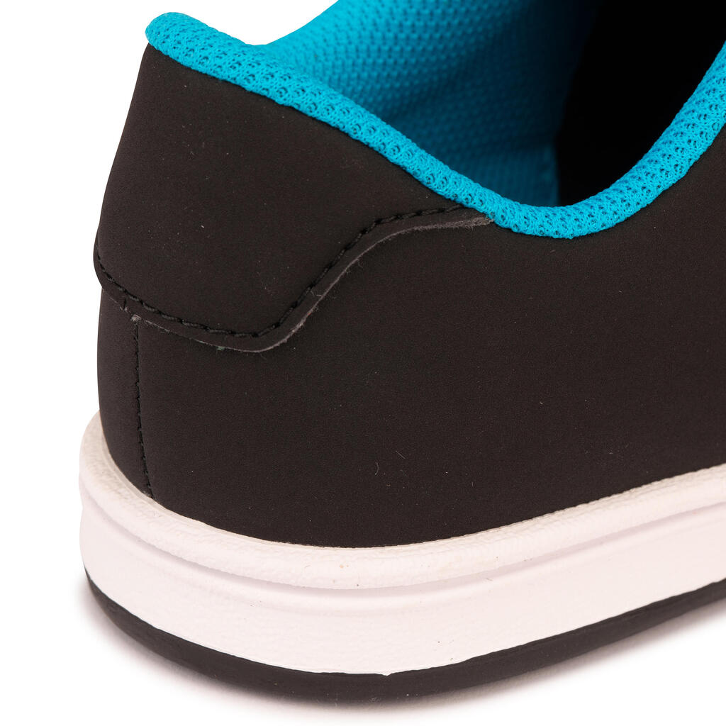 ZAPATILLAS DE SKATEBOARD NIÑOS CRUSH100 NEGRO/ROJO