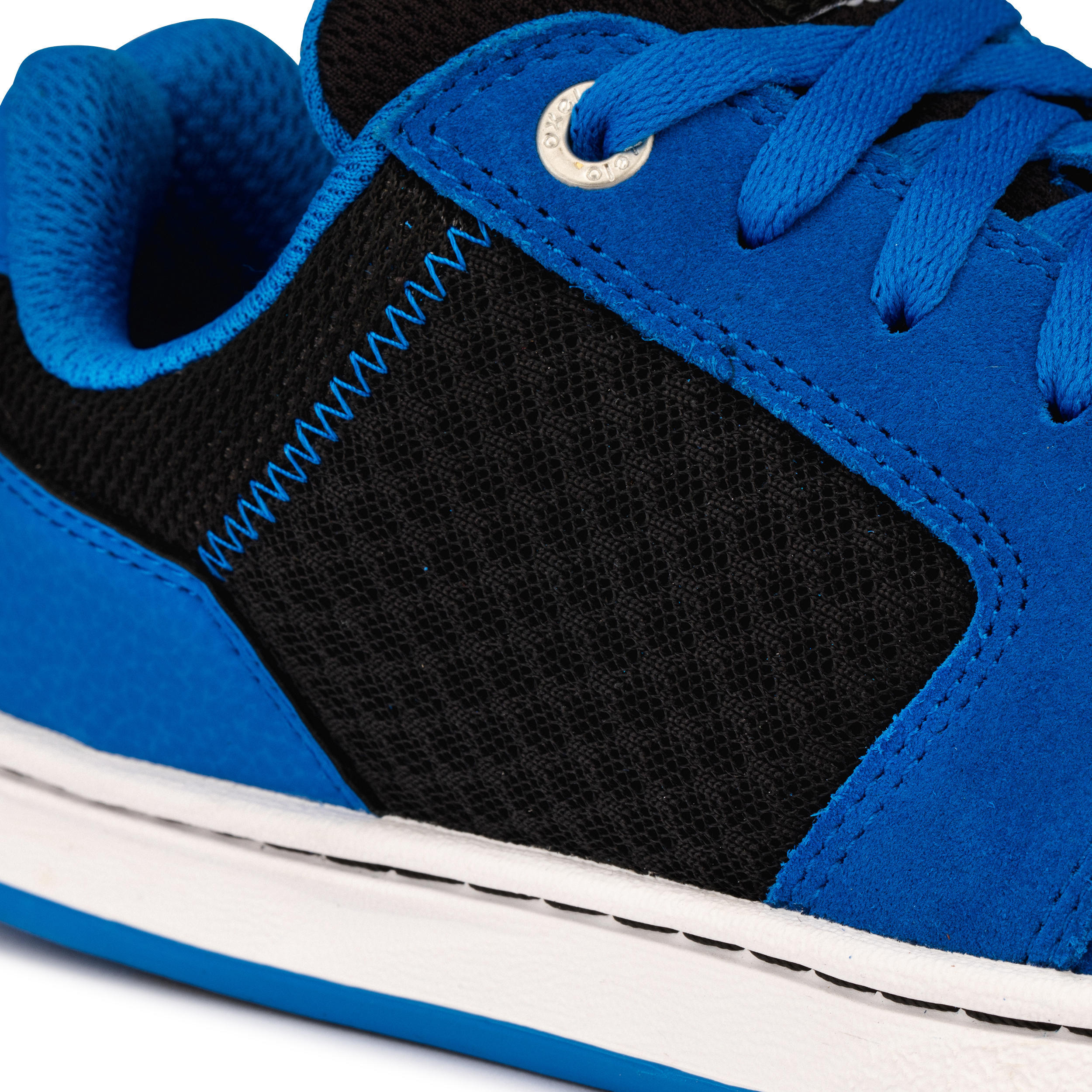 Crush 500 Kids' Low-Top Skate Shoes - Blue/Black 7/11