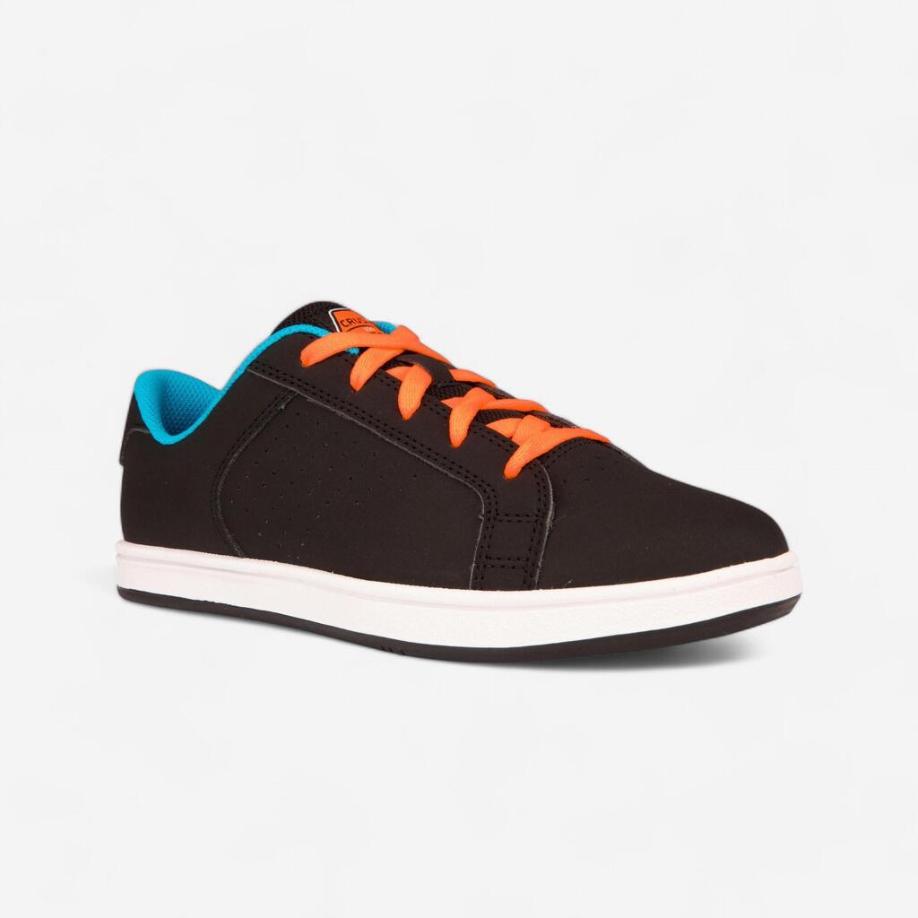 Tenis de skate CRUSH 100 niños negro azul