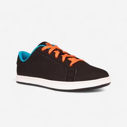 Chaussure de skate pour enfant CRUSH 100 noire bleu