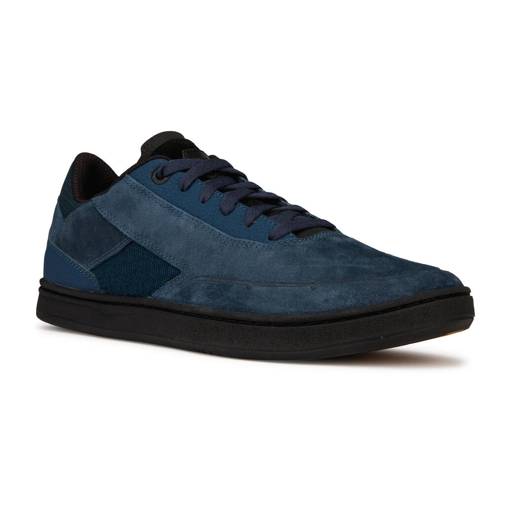 Crush 500 adult low-top cupsole skate shoes - blue/black