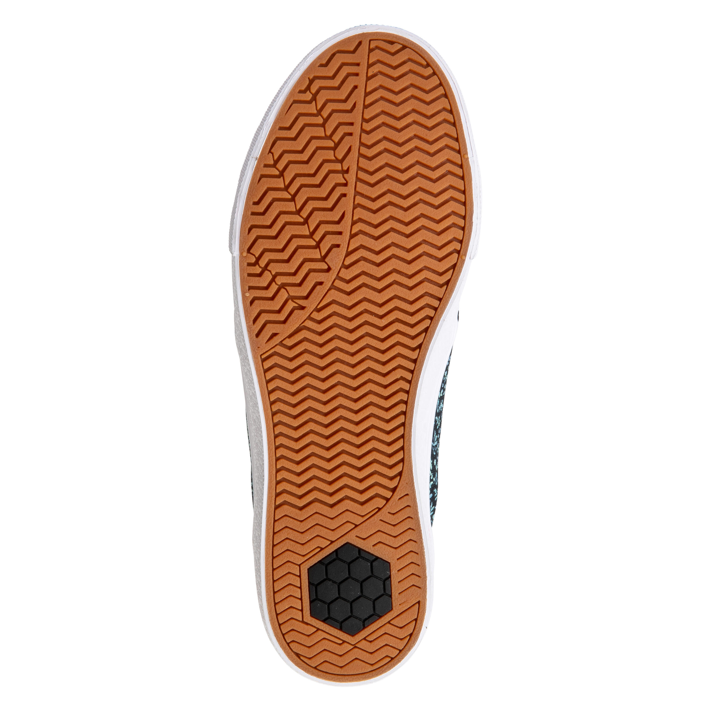Vulca 100 Canvas Low-Top Adult Skateboarding Longboarding Shoes - Hawthorn 6/9