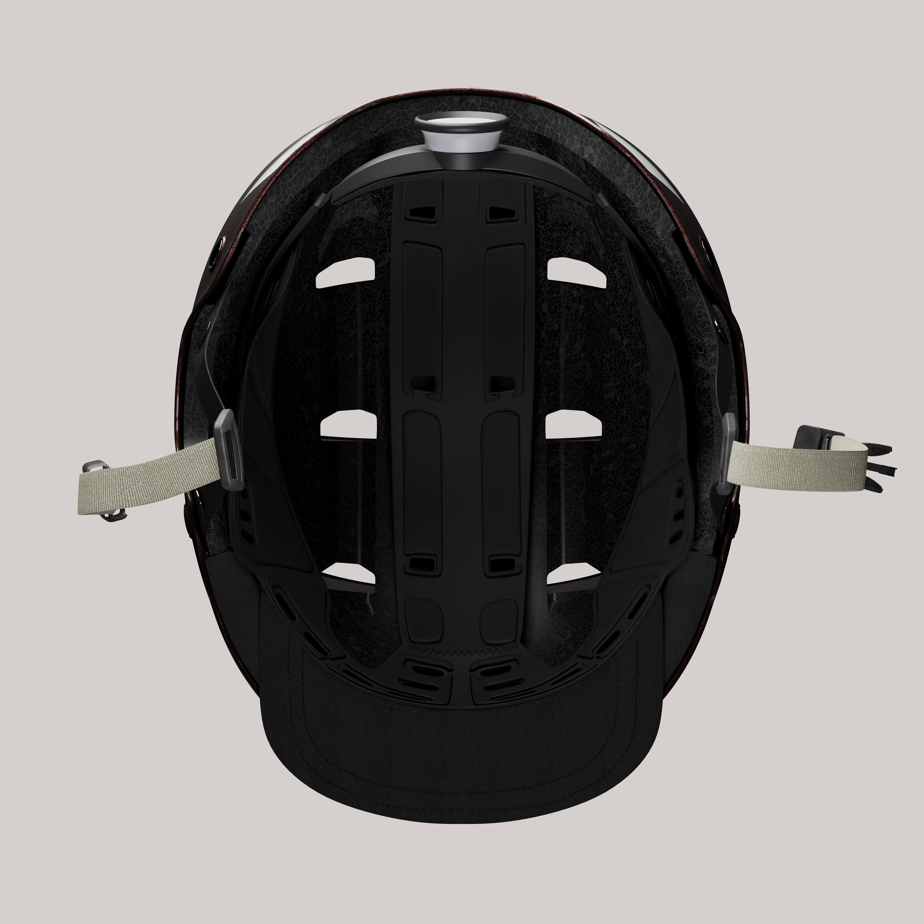 500 City Cycling Bowl Helmet - Chocolate 4/6