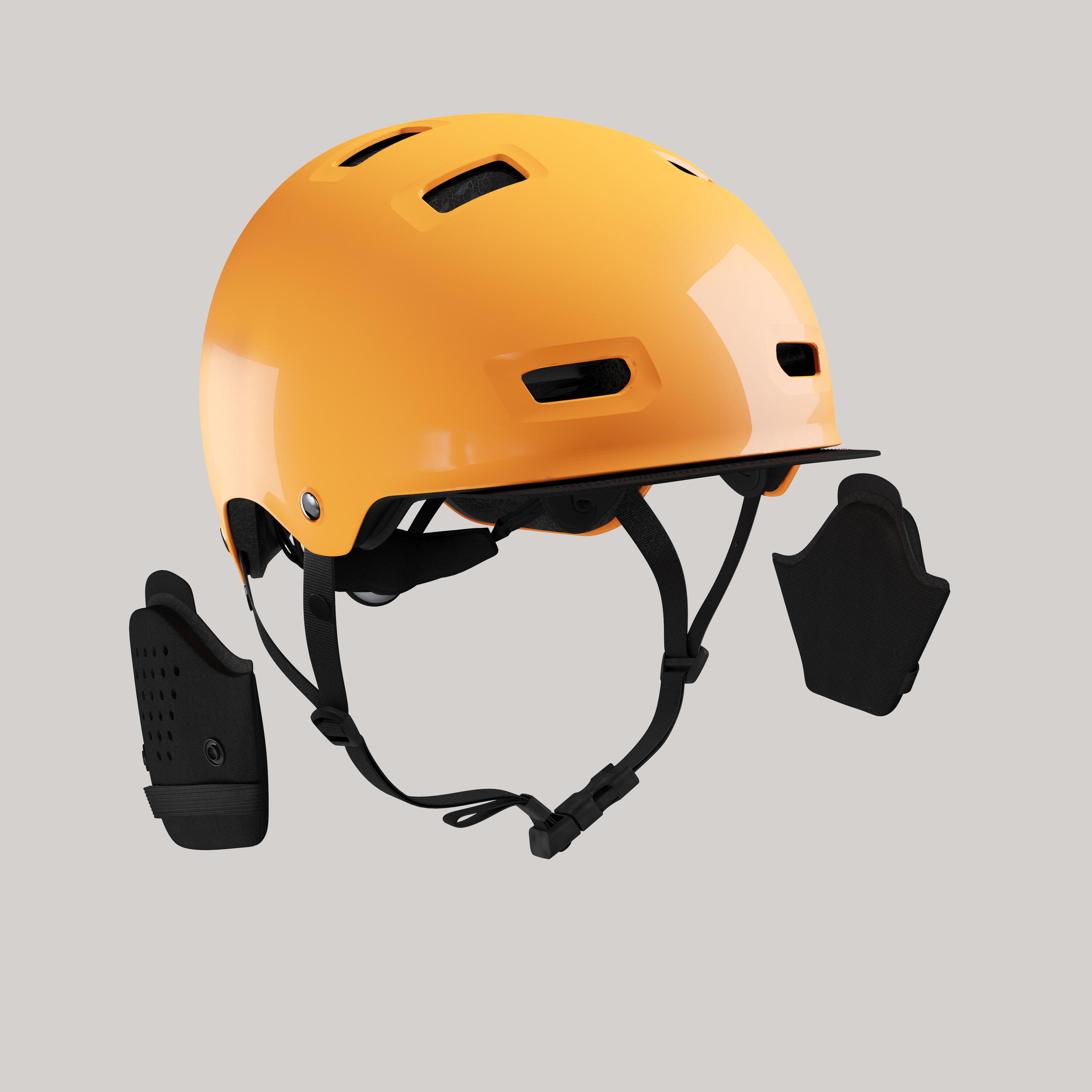 500 City Cycling Bowl Helmet - Mango 4/11