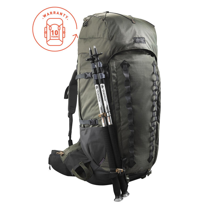 Buy Trekking Backpack Trek900 90+10 Litre Buy Decathlon Rucksack Online