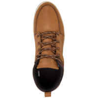 Men's Leather waterproof boat shoes KOSTALDE - Brown
