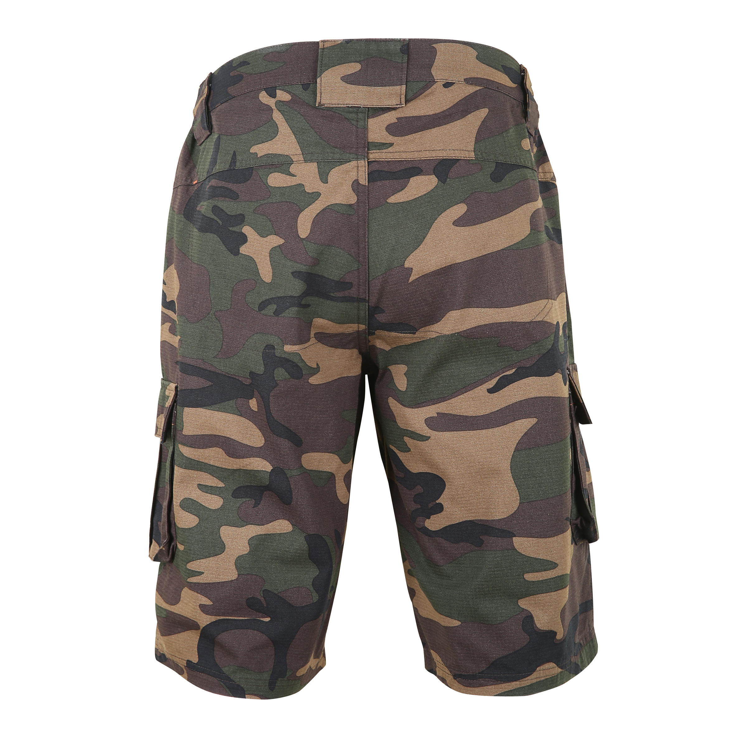 Jagdshorts/Bermuda Shorts 500 Cargo Camouflage grün 10/31