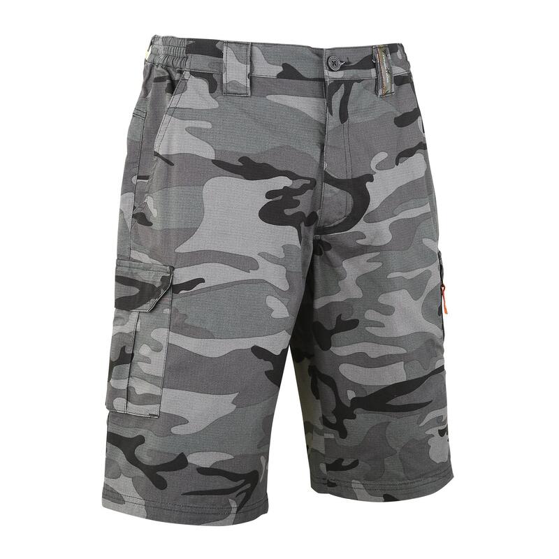 BERMUDE CARGO 500 Camuflaj WOODLAND Negru