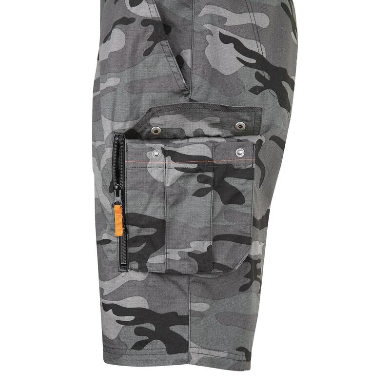 BERMUDE CARGO 500 Camuflaj WOODLAND Negru