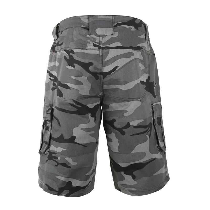 BERMUDE CARGO 500 Camuflaj WOODLAND Negru