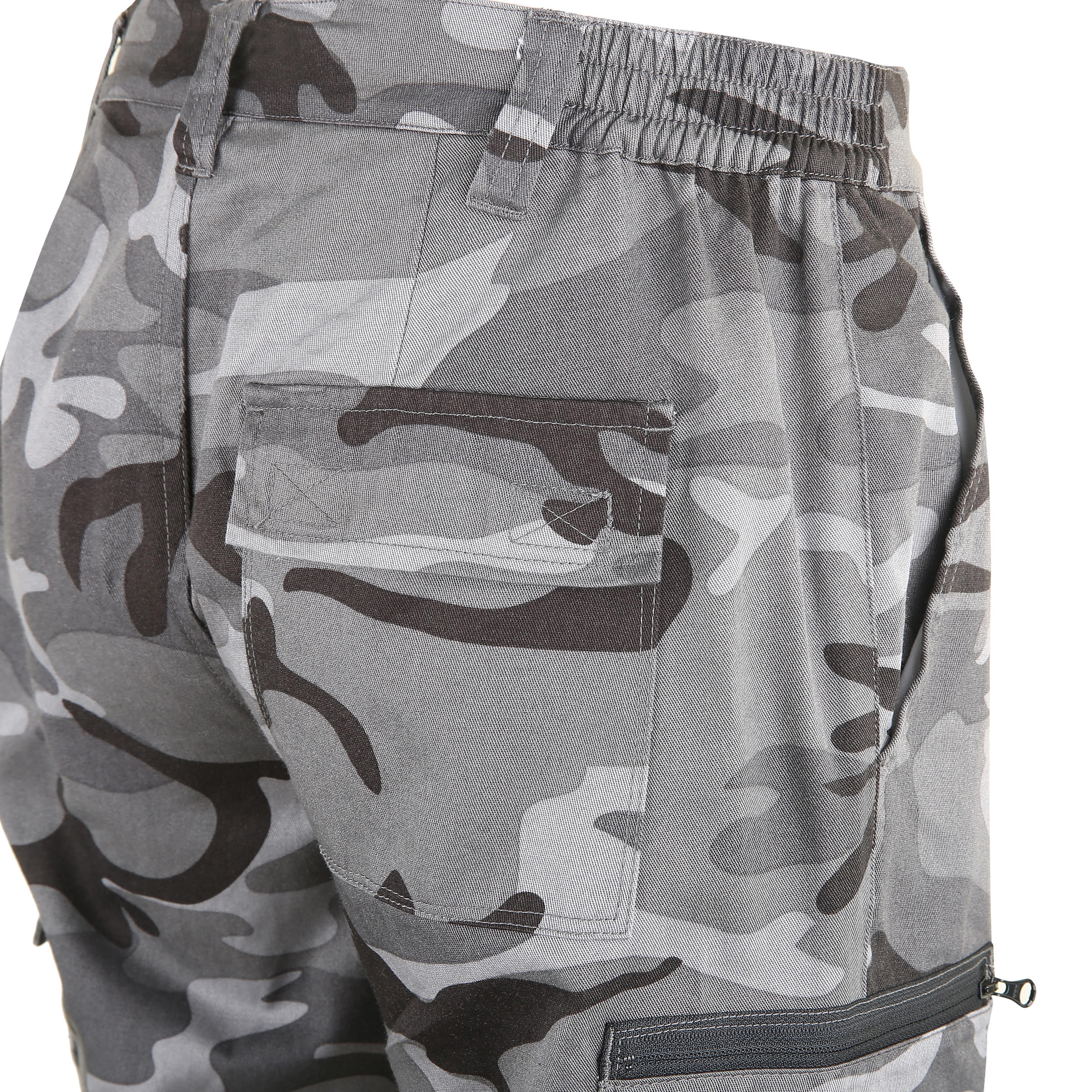 

Men Trousers Pants SG-300 Woodland Black -  By SOLOGNAC | Decathlon