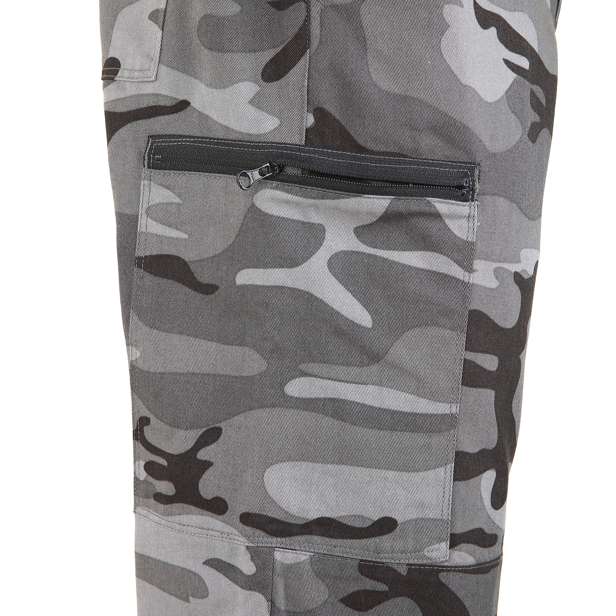 Men Cargo Trousers Pants Army Military Camo Print SG-300 - Woodland Black -  3
