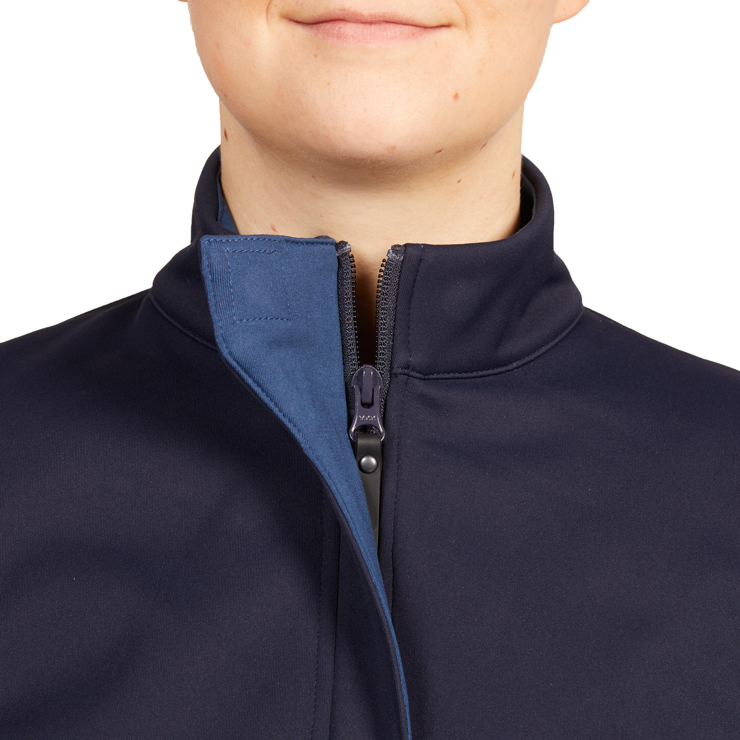 500 Women's Horse Riding Softshell Jacket - Navy 10/14