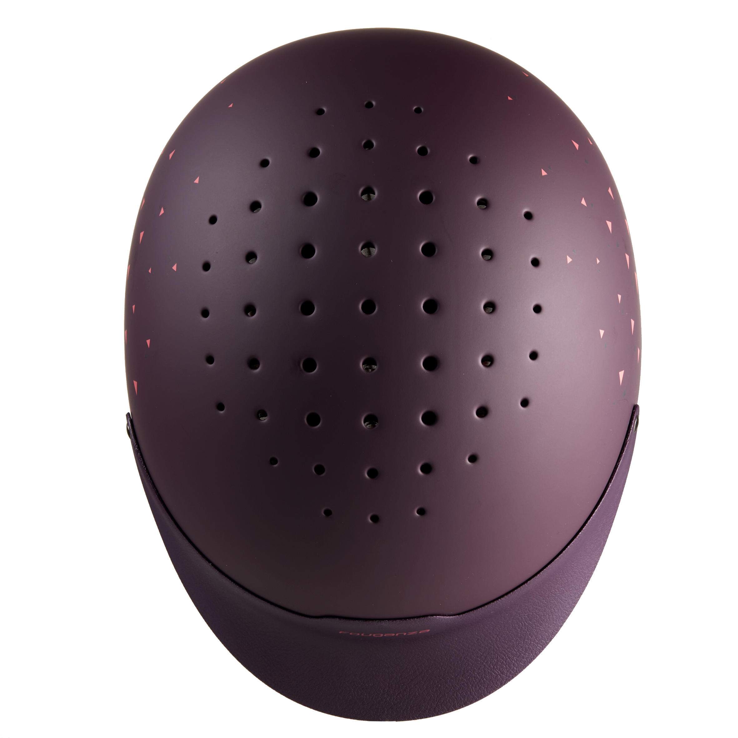 120 Horse Riding Helmet - Purple/Pink 7/9