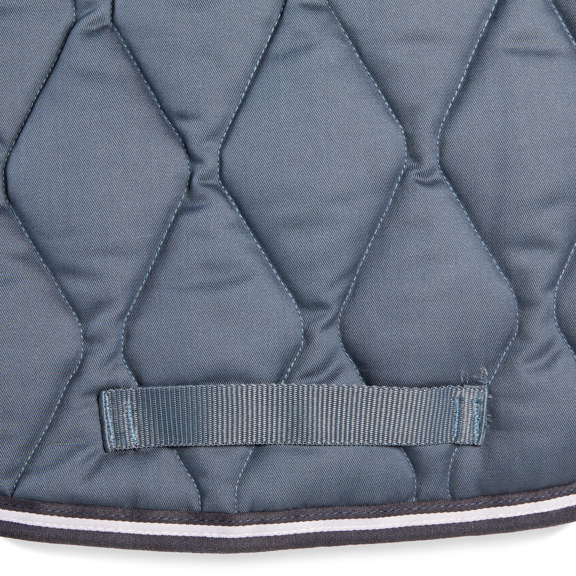 500 Jump Horse and Pony Saddle Cloth - Dark Grey 4/8