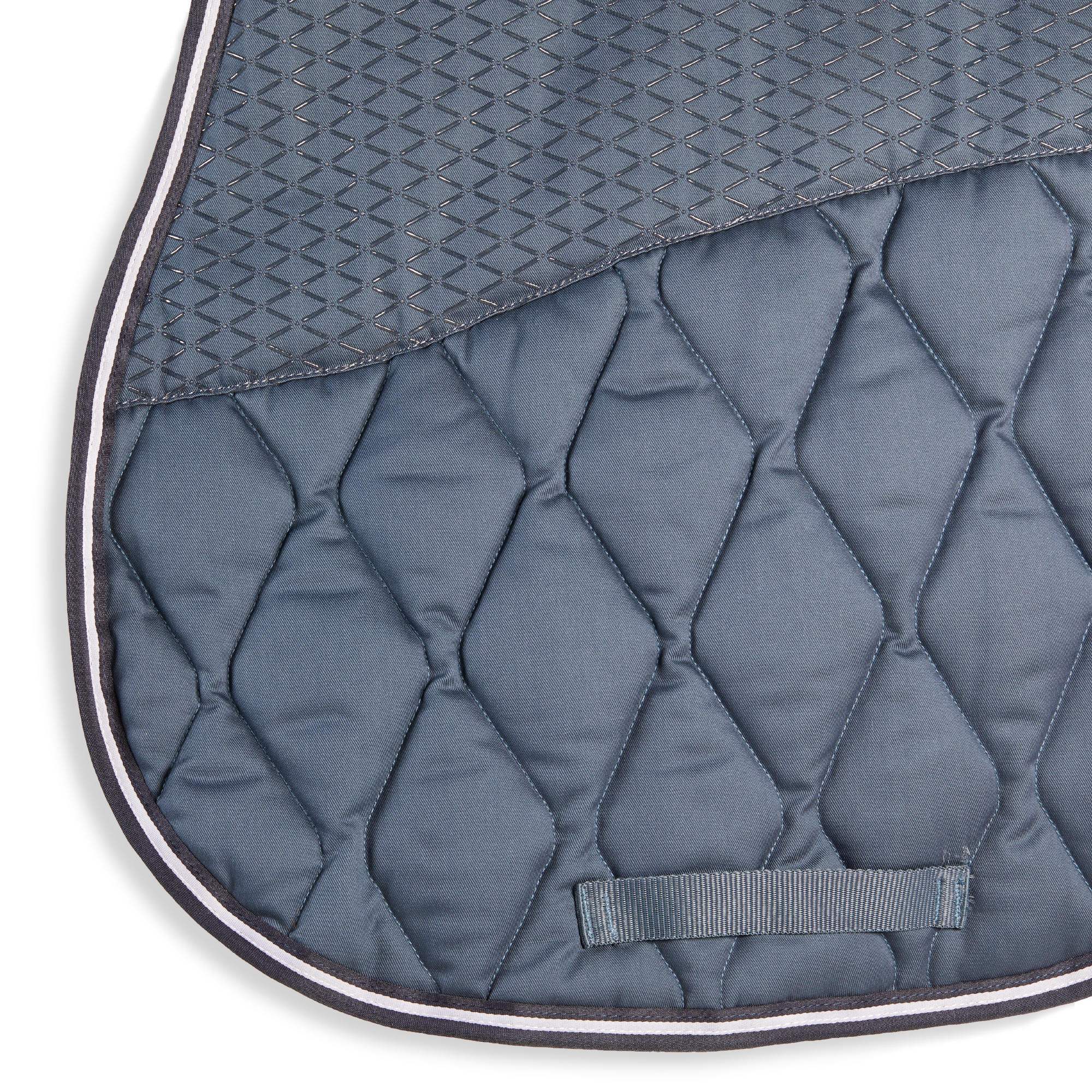 500 Jump Horse and Pony Saddle Cloth - Dark Grey 3/8