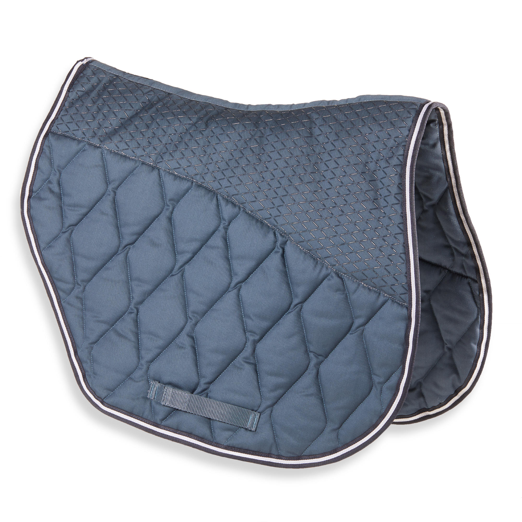 500 Jump Horse and Pony Saddle Cloth - Dark Grey 2/8