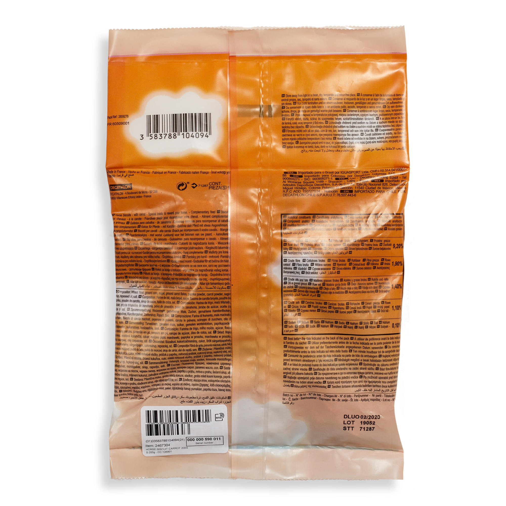 Jutalomfalat, ló, Fougacrunch, répás, 200 g 2/3