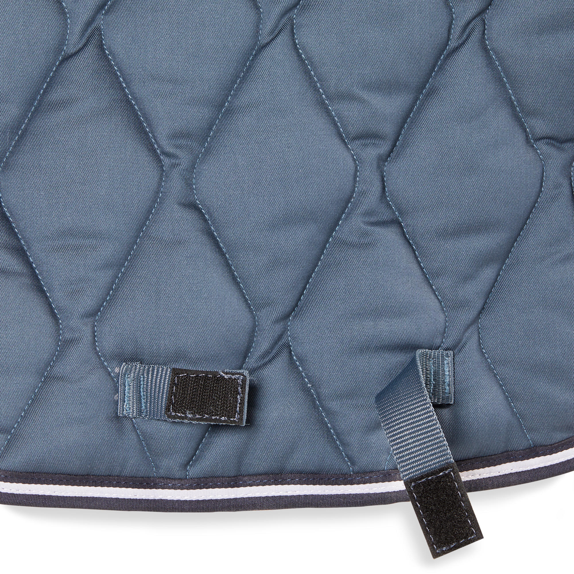 500 Jump Horse and Pony Saddle Cloth - Dark Grey 6/8