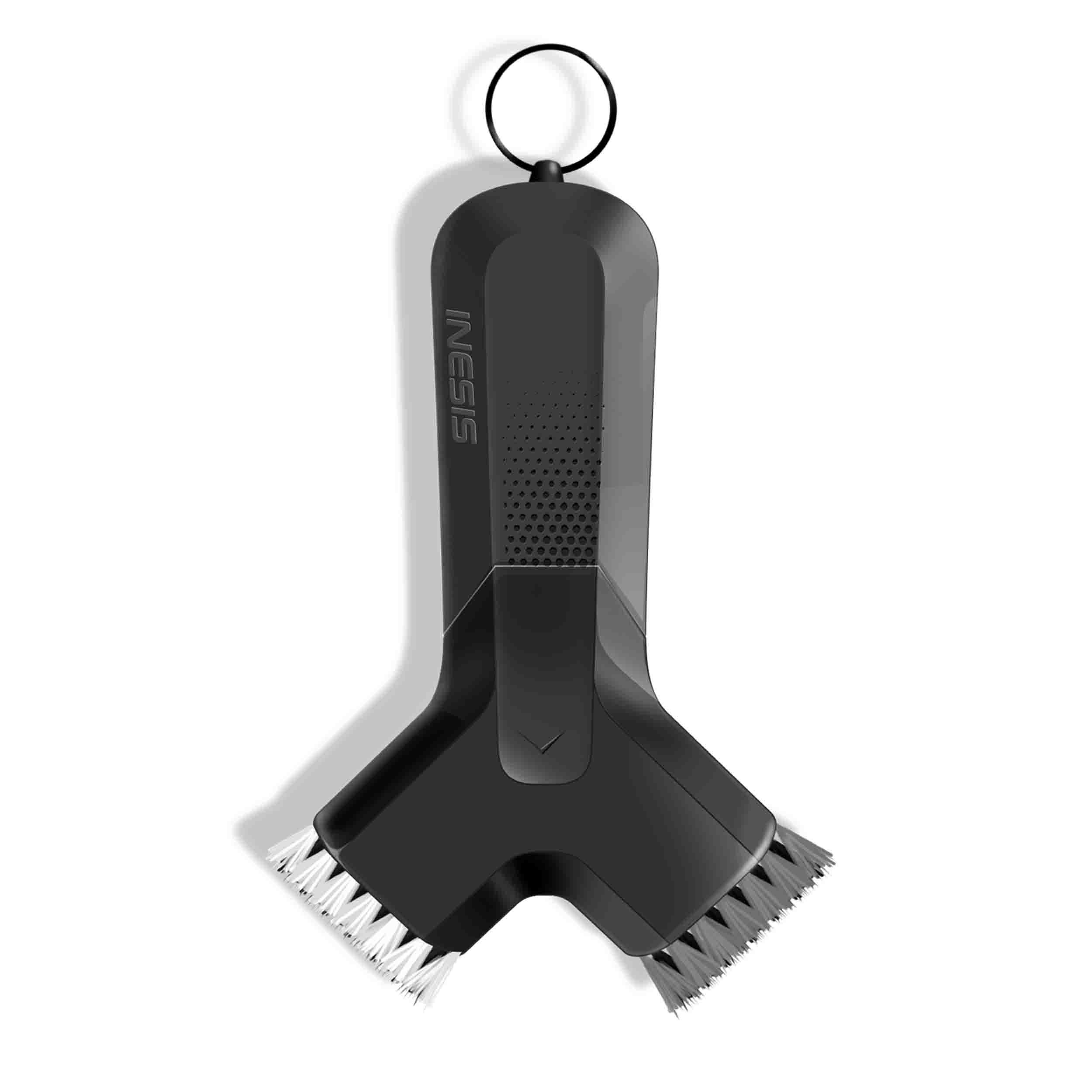 Golf Club Cleaning Brush - Inesis Black - INESIS
