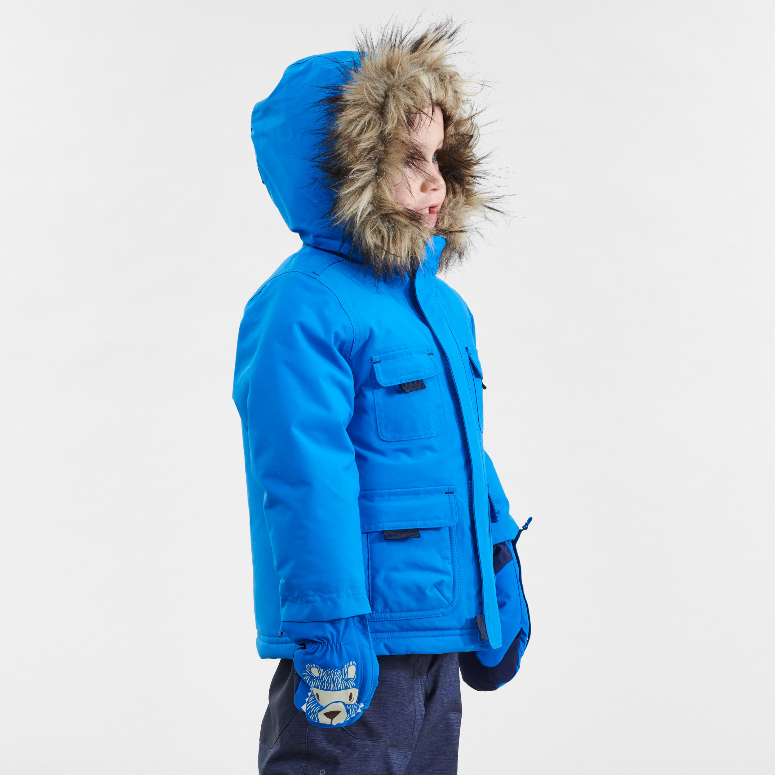 Kids’ Winter Waterproof Hiking Parka SH500 Ultra-Warm 2-6 Years 5/9