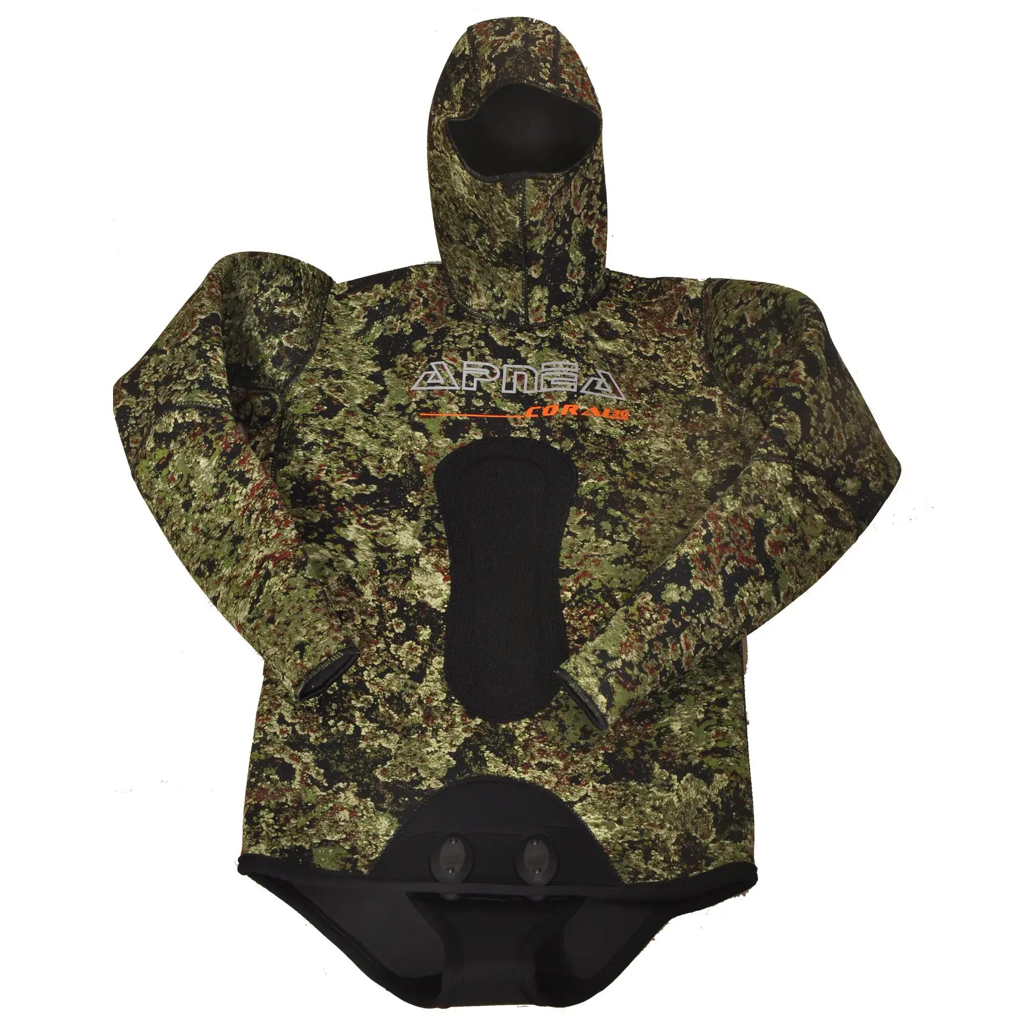 3D Kamuflaj Neopren Üst 16/24 derece 5mm 1/1