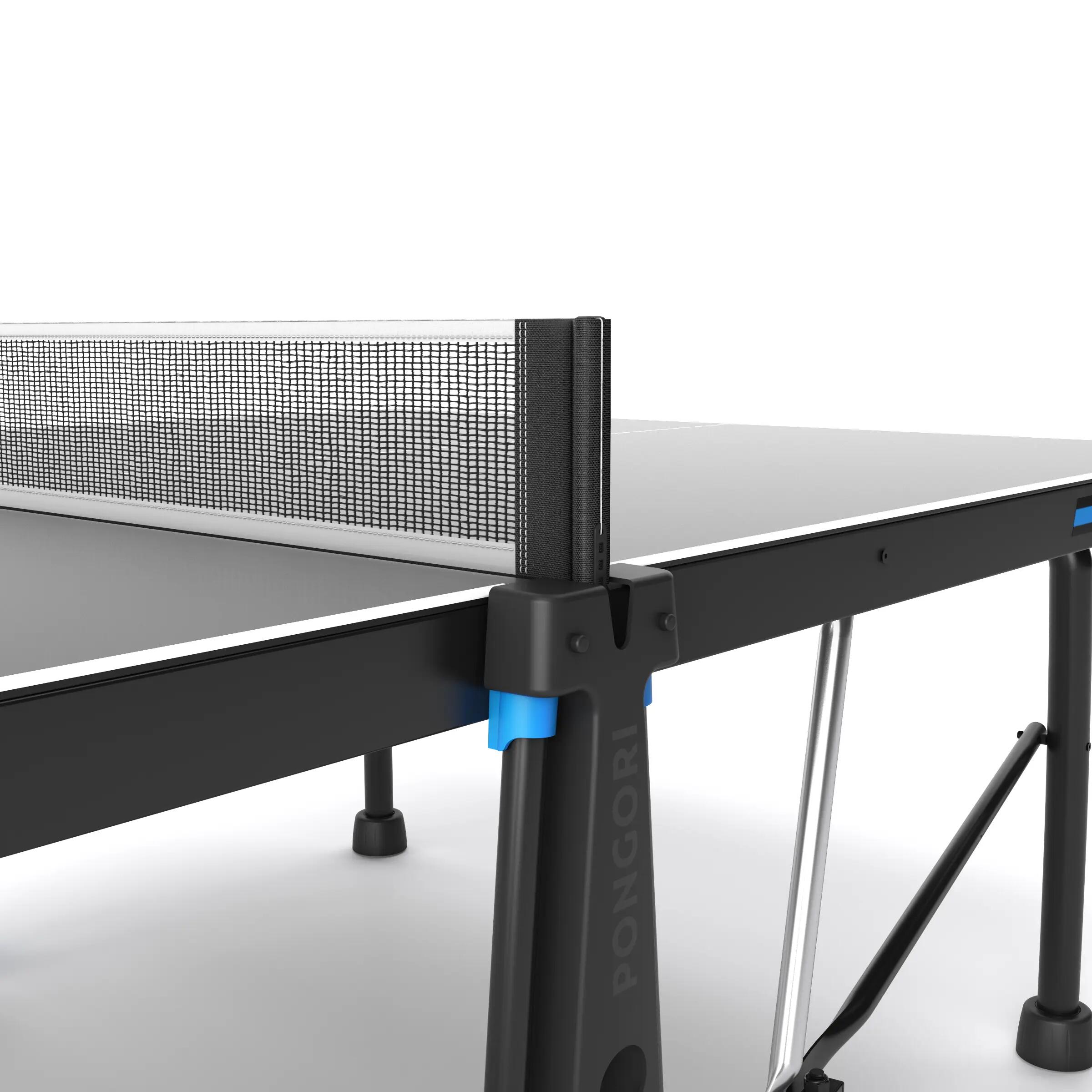 Reconditioned Outdoor Table Tennis Table PPT 930 - Black with Cover 8/26