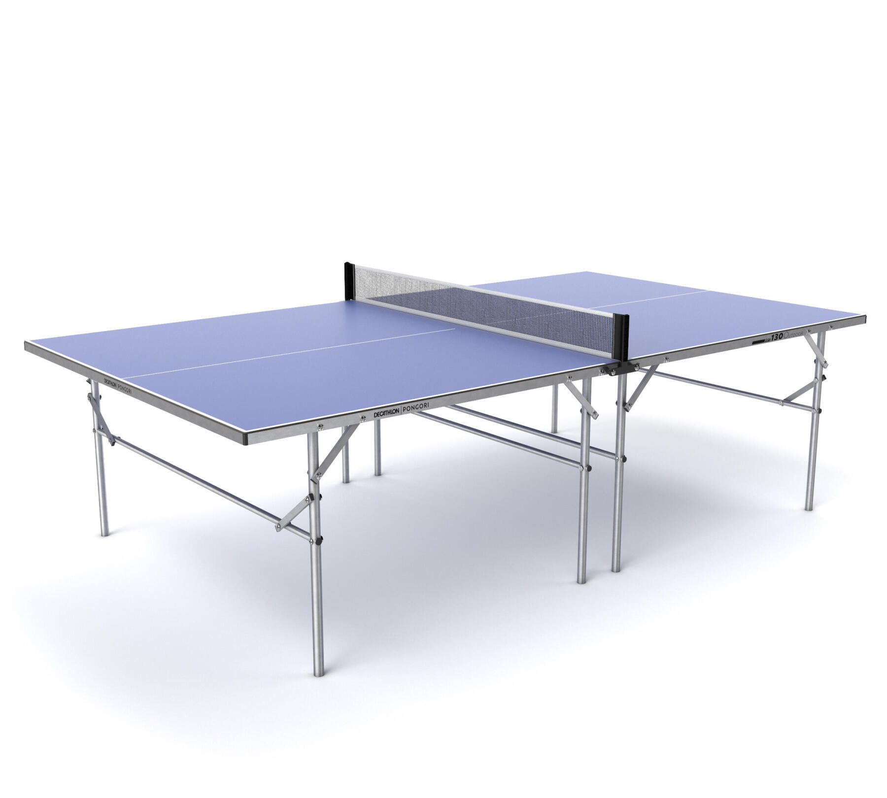 MESA DE PING PONG PPT 130 EXTERIOR AZUL PONGORI - Decathlon