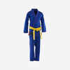 Kampfsportanzug Jiu-Jitsu BJJ 500 Kinder blau