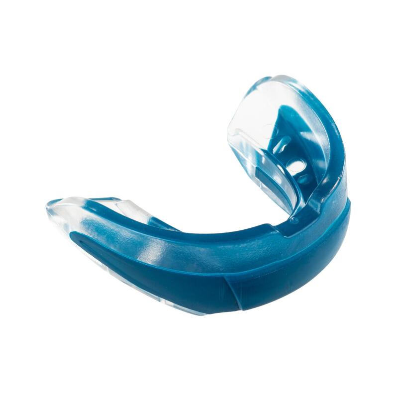 Protège-dents de rugby R500 Taille M bleu (joueur(se) de 1.40M à 1.70M)