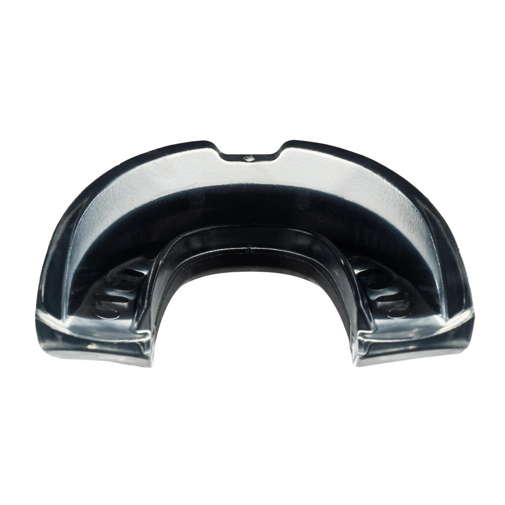 Rugby Mouthguard R500 Size L (Players Over 1.7 m) - Black