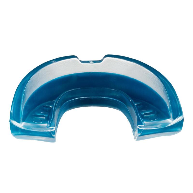 L號橄欖球護齒套R500（適合身高超過1.70 m的球員使用）- 藍色