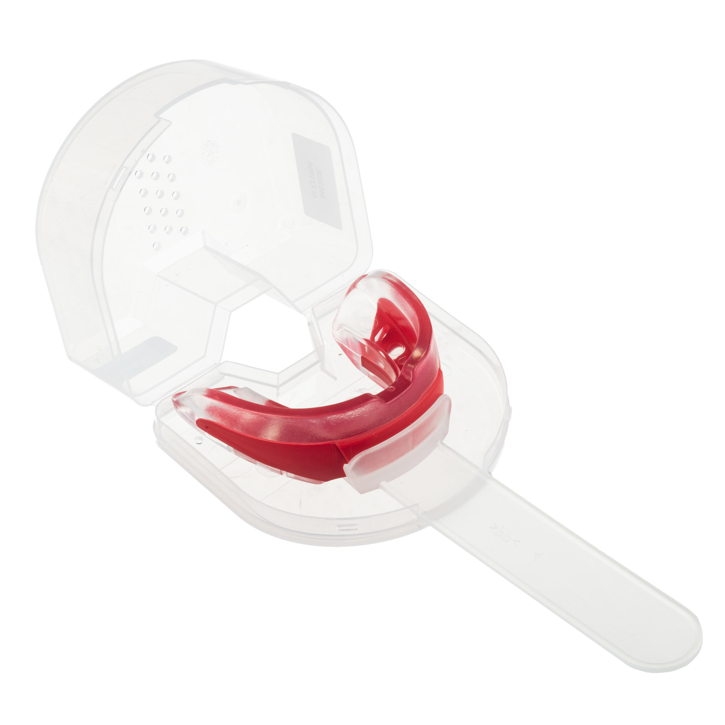 Protège-dents de rugby R500 Taille S rouge ( joueur(se) < à 1.40M ) 5/9