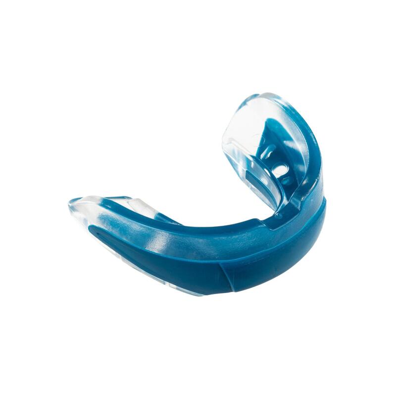 Rugby Mouthguard R500 Size S (Players Up To 1.40 m) - Blue