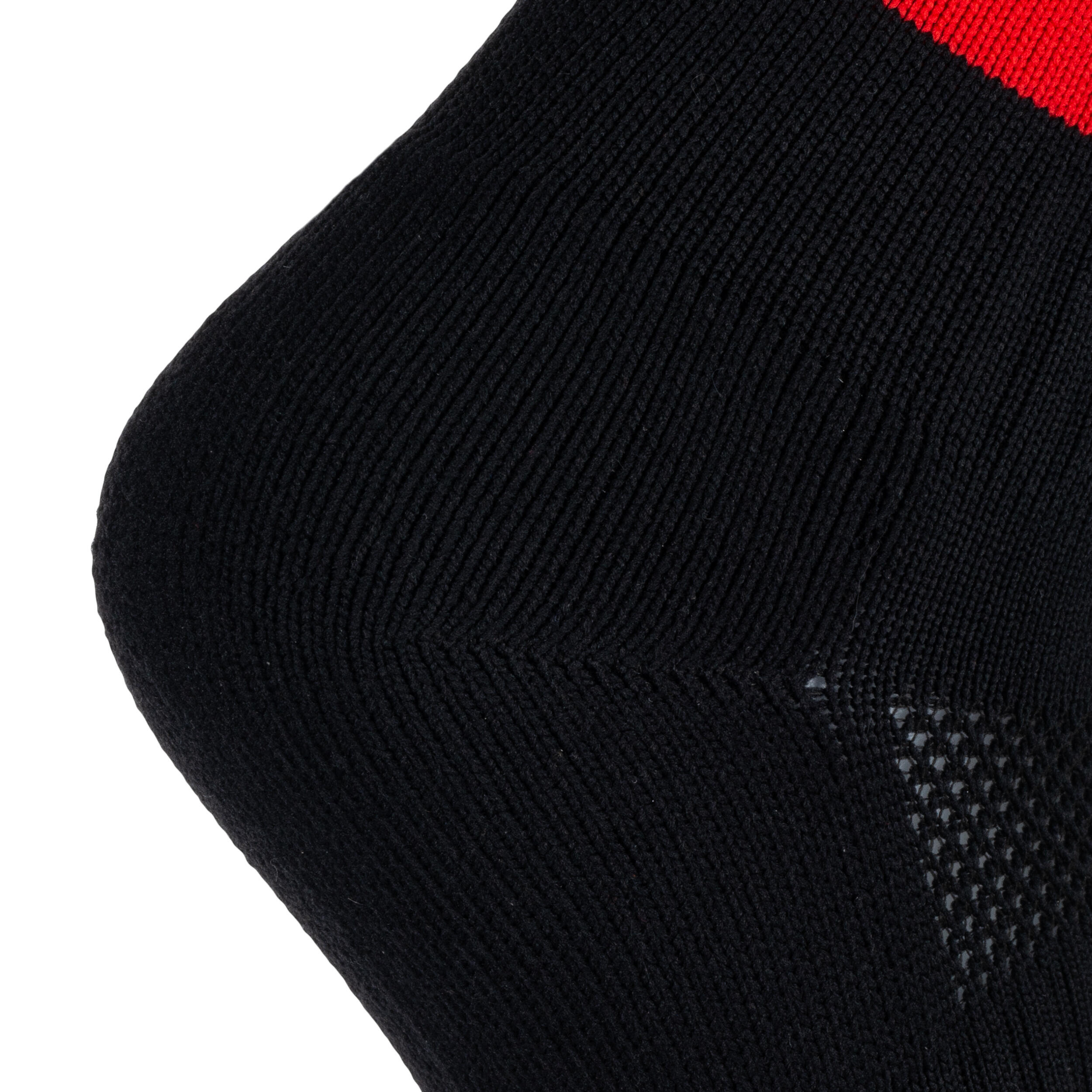 Kids' Knee-Length Rugby Socks R500 - Red 3/6