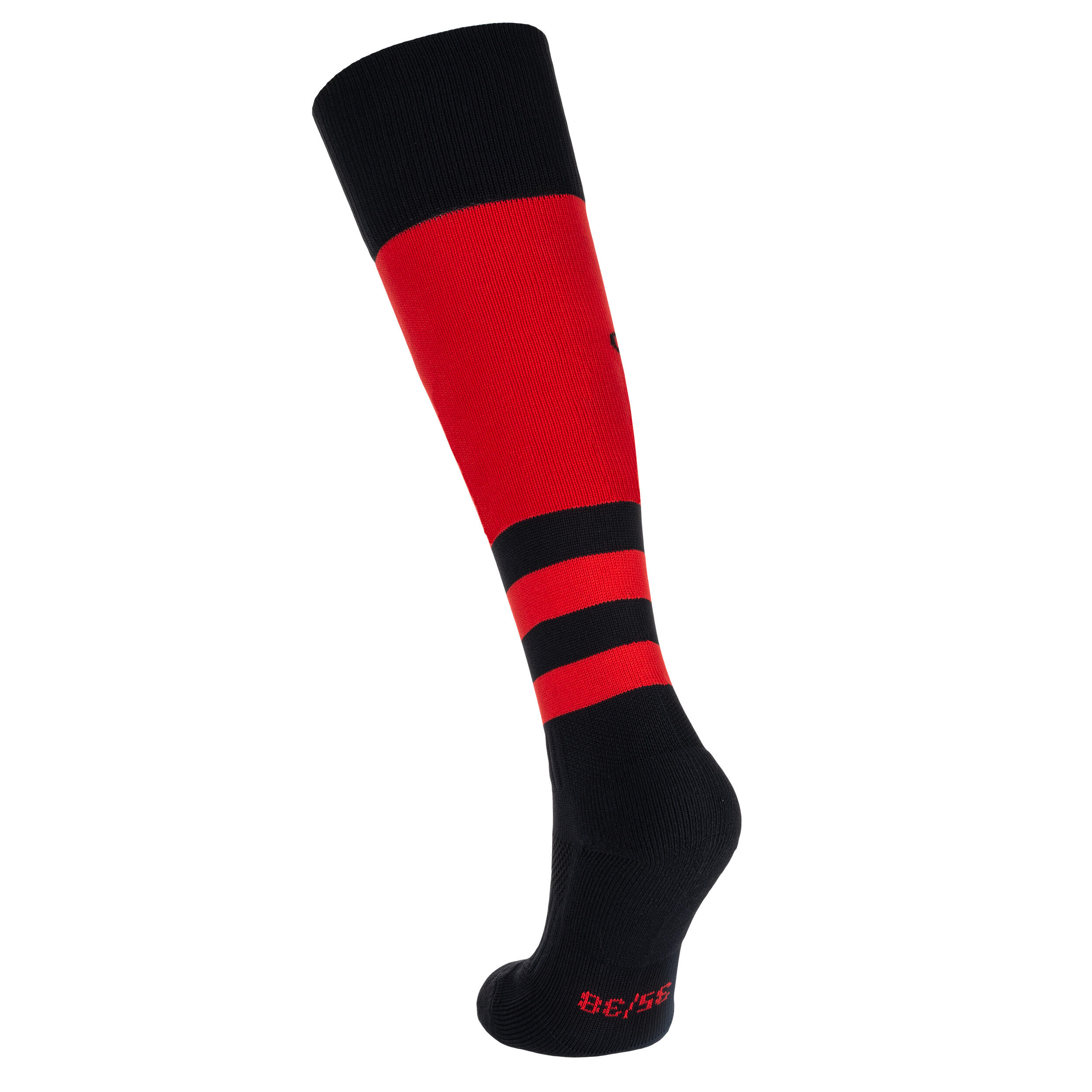 Kids' Knee-Length Rugby Socks R500 - Red 2/6