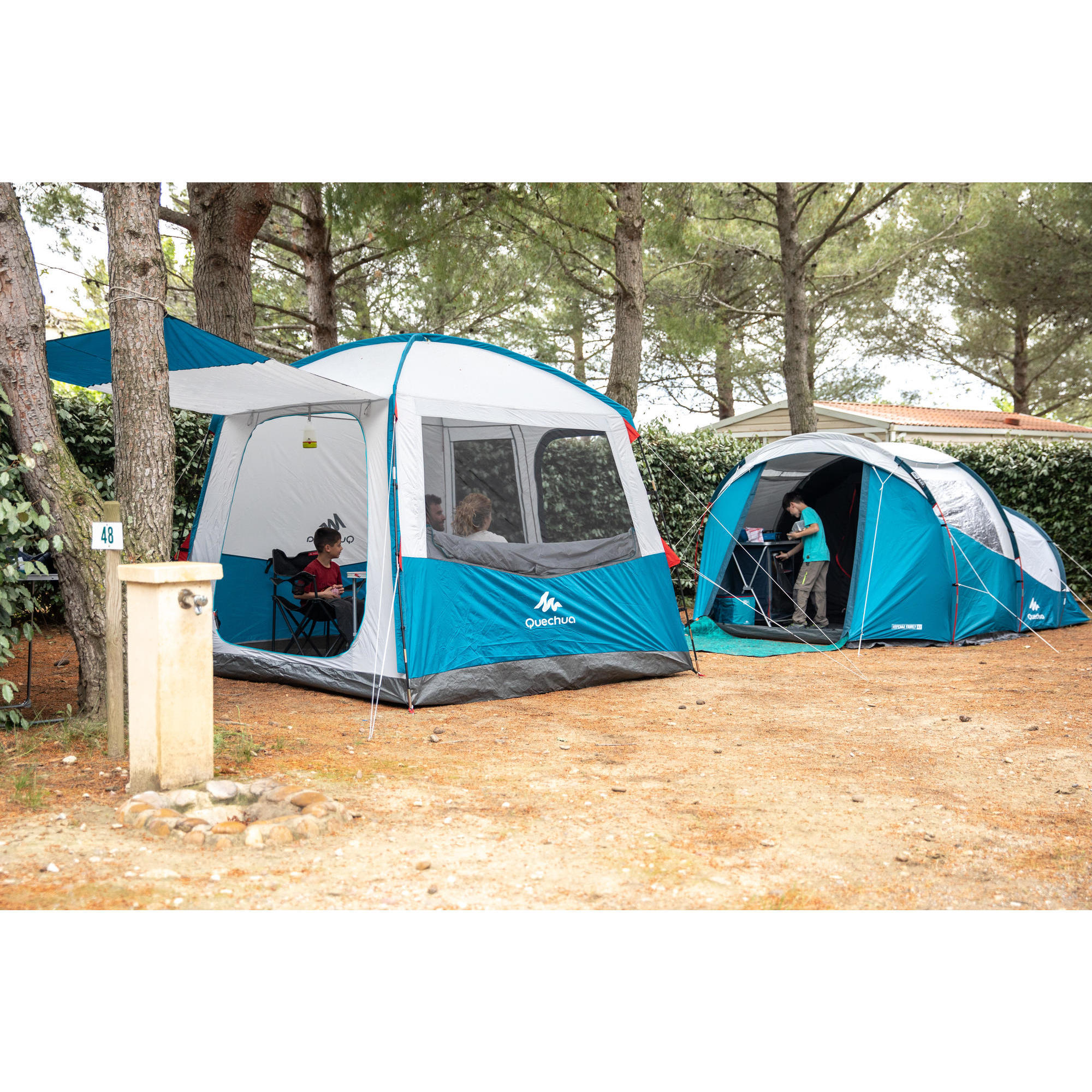 quechua base tent for sale