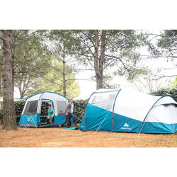 4 Kisilik Cadir 1 Odali Arpenaz 4 1 Fresh Black Quechua Decathlon