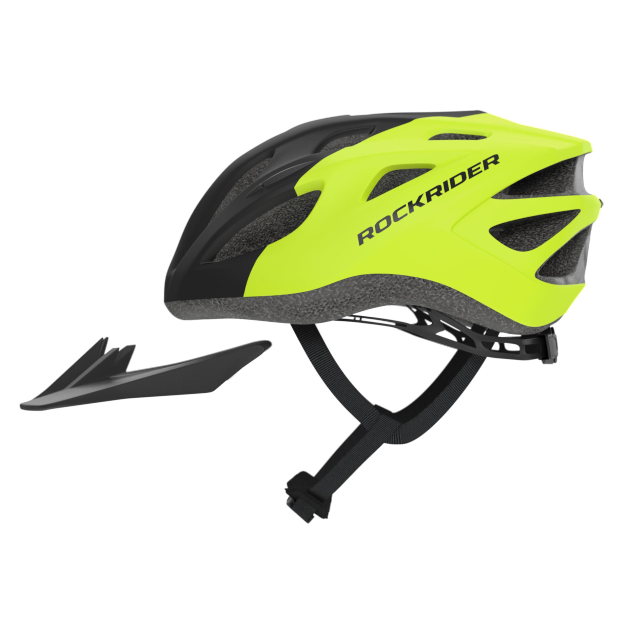 500 Kids' Mountain Bike Helmet 4-15 - Red 7/7