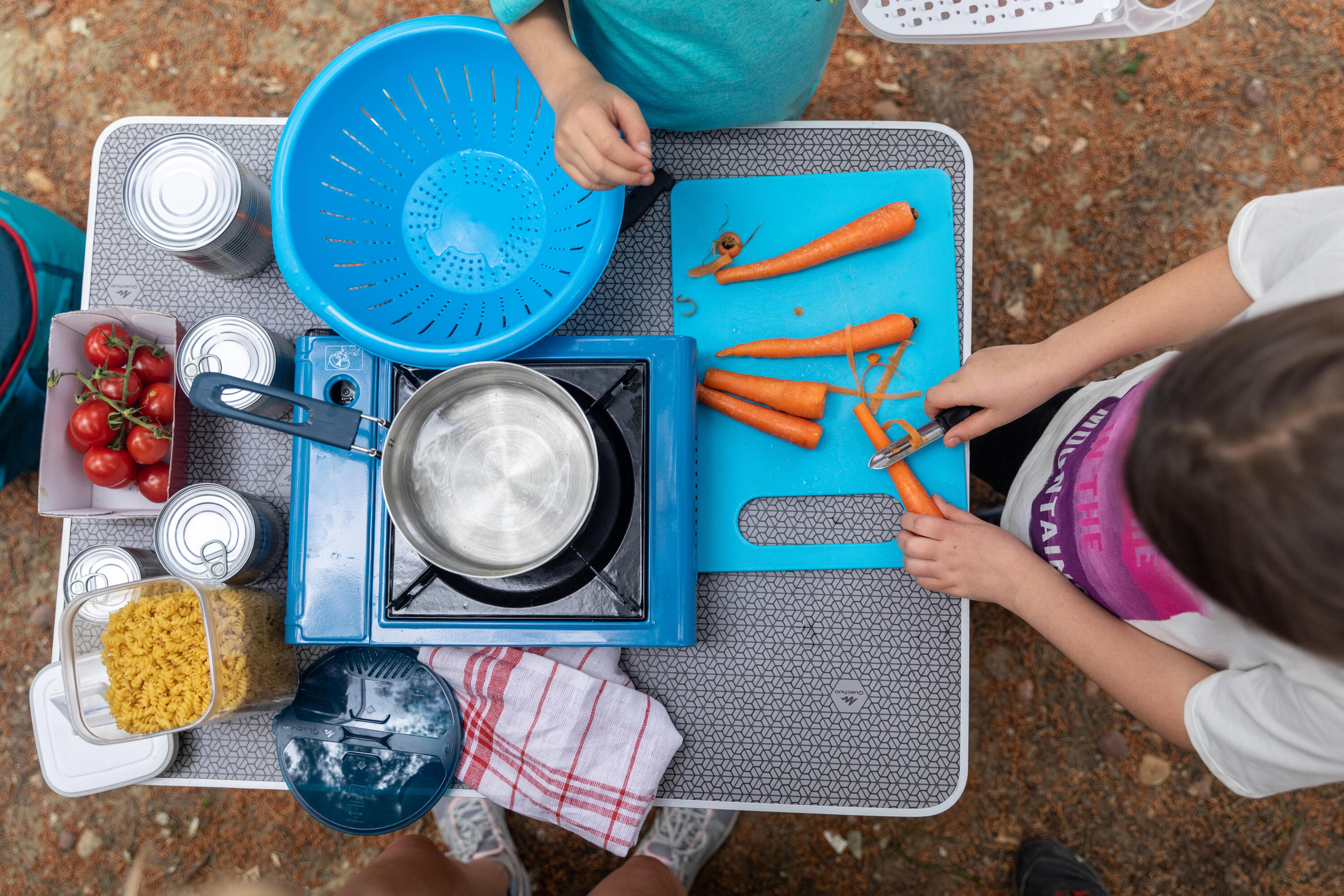 Hiker’s camping stainless steel cook set MH100 2 people (1.6 L) 3/11