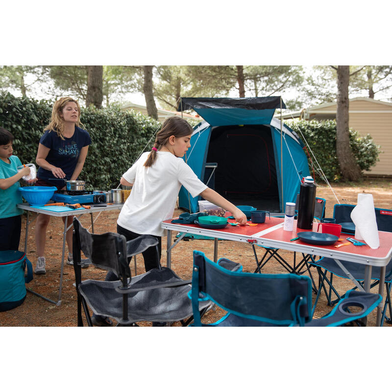 PRODUCTO OCASIÓN: Tienda de Campaña Familiar Camping Arpenaz 4.1 Fresh&Black 4 P