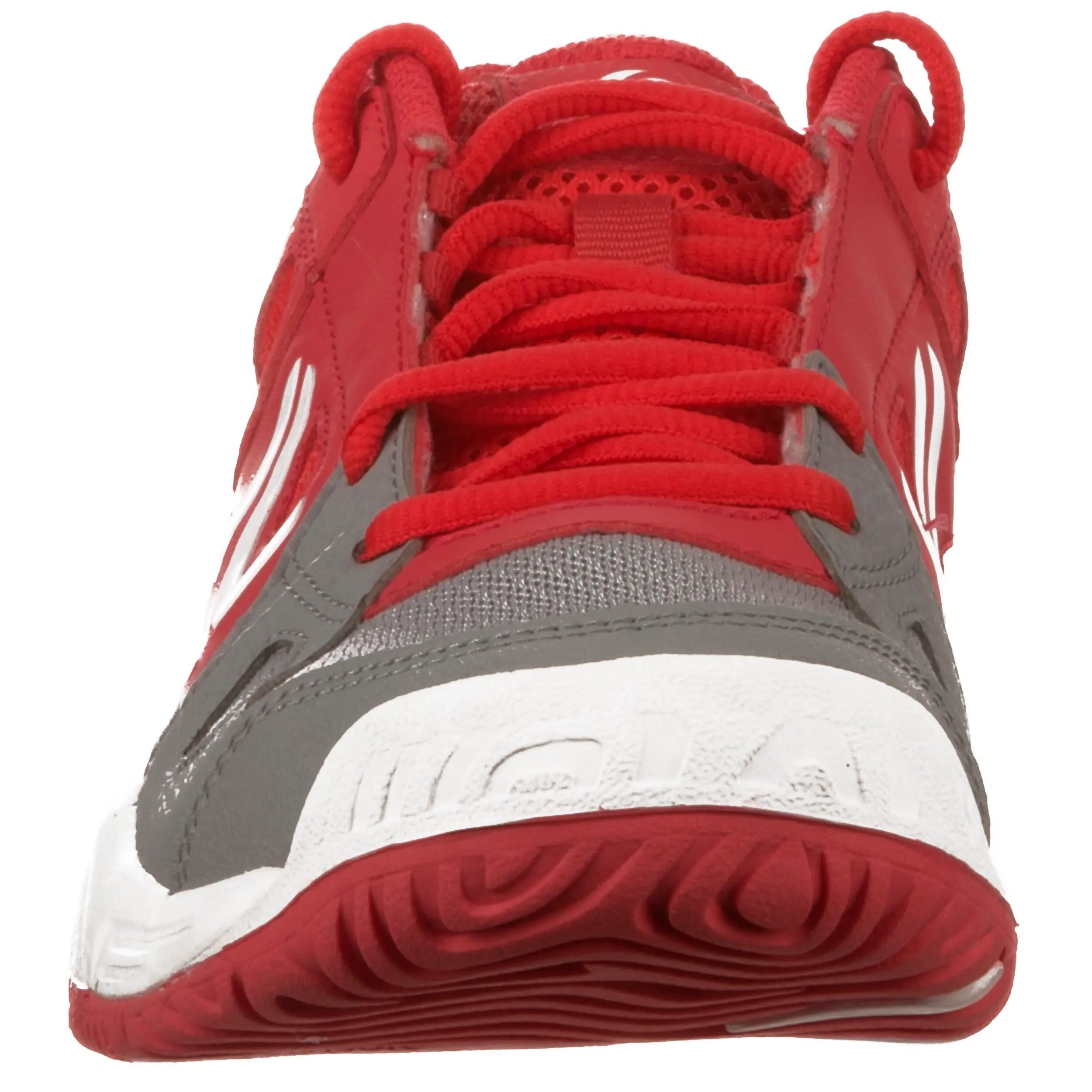 TS860 Kids' Tennis Shoes - Grey / Pink 5/12