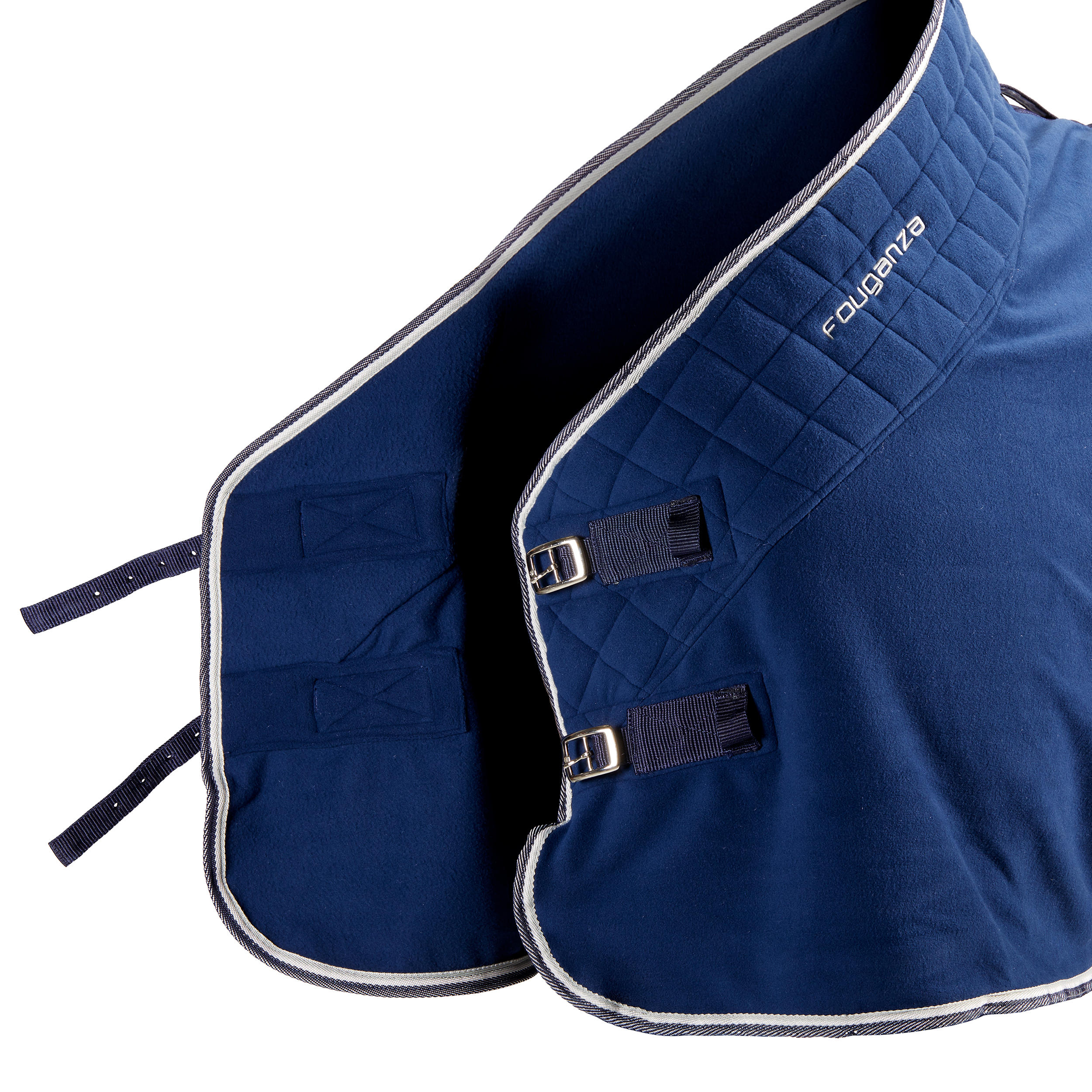 Horse Riding Stable Sheet for Horse and Pony Polaire 500 - Blue 4/10