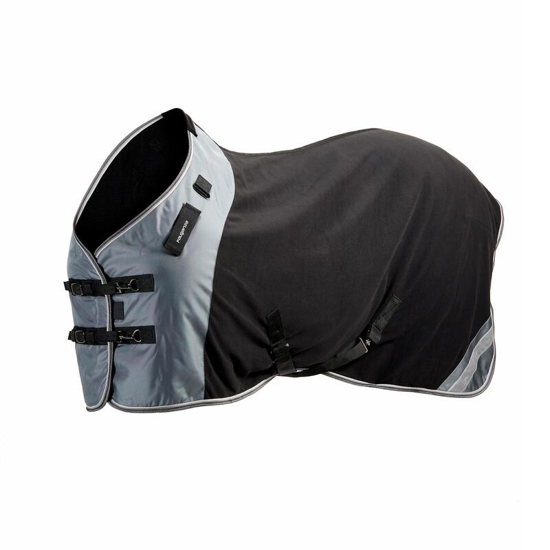 Chemise d'écurie équitation cheval et poney POLAR PERF noir